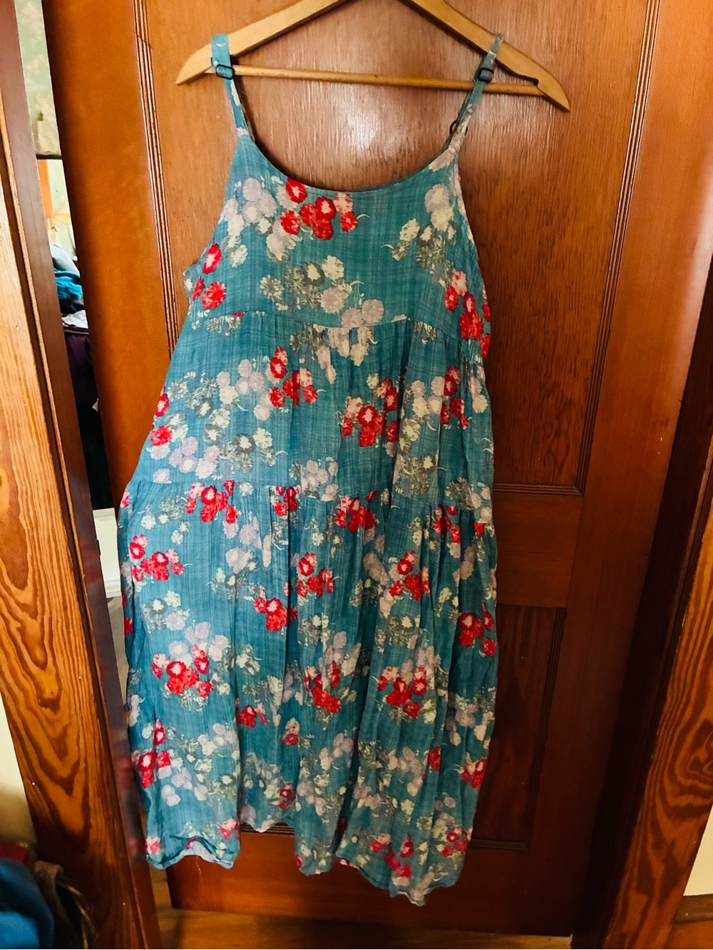Cotton floral sundress